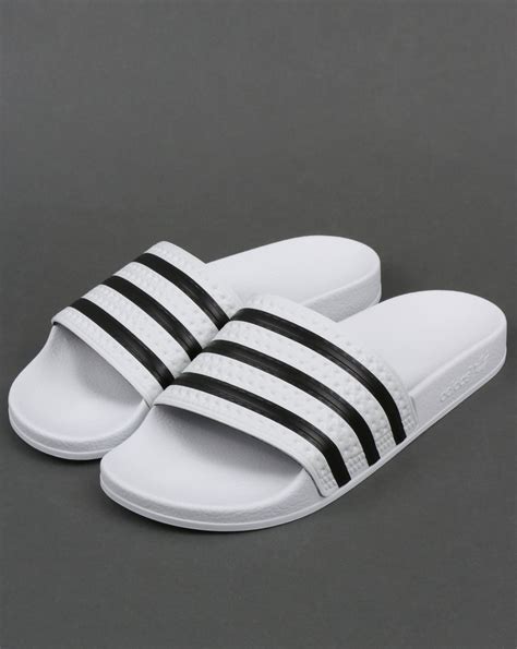 adidas adilette damen schwarz weiß|Adidas Adilette men.